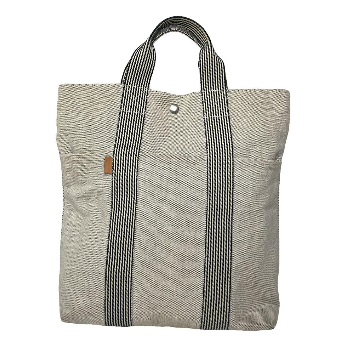 Hermès Beige Cotton Handbag image 1