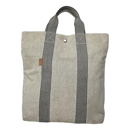Hermès Beige Cotton Handbag image 1