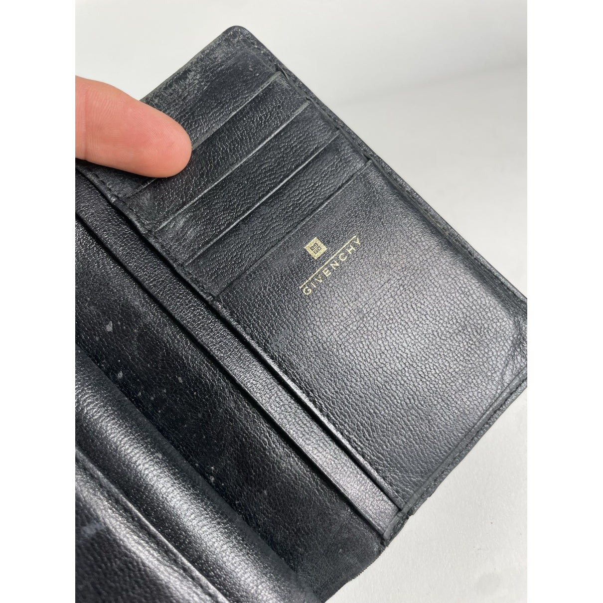 Givenchy Black Leather Wallet image 4