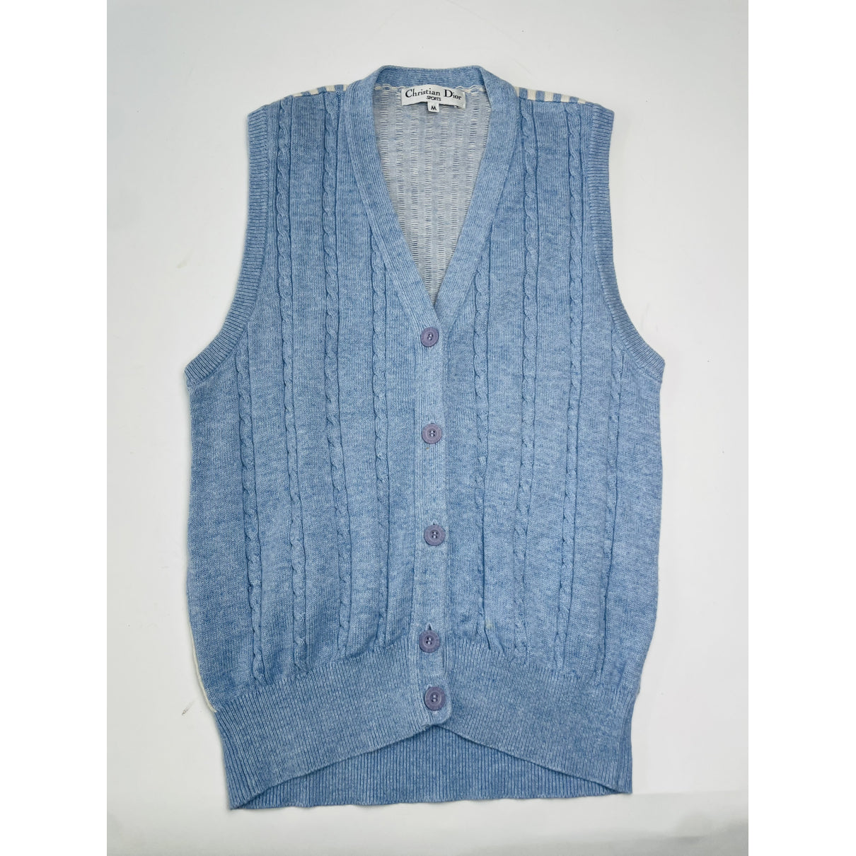 Dior J'adore Dior Turquoise Wool Top image 5