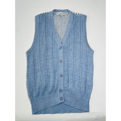 Dior J'adore Dior Turquoise Wool Top image 5