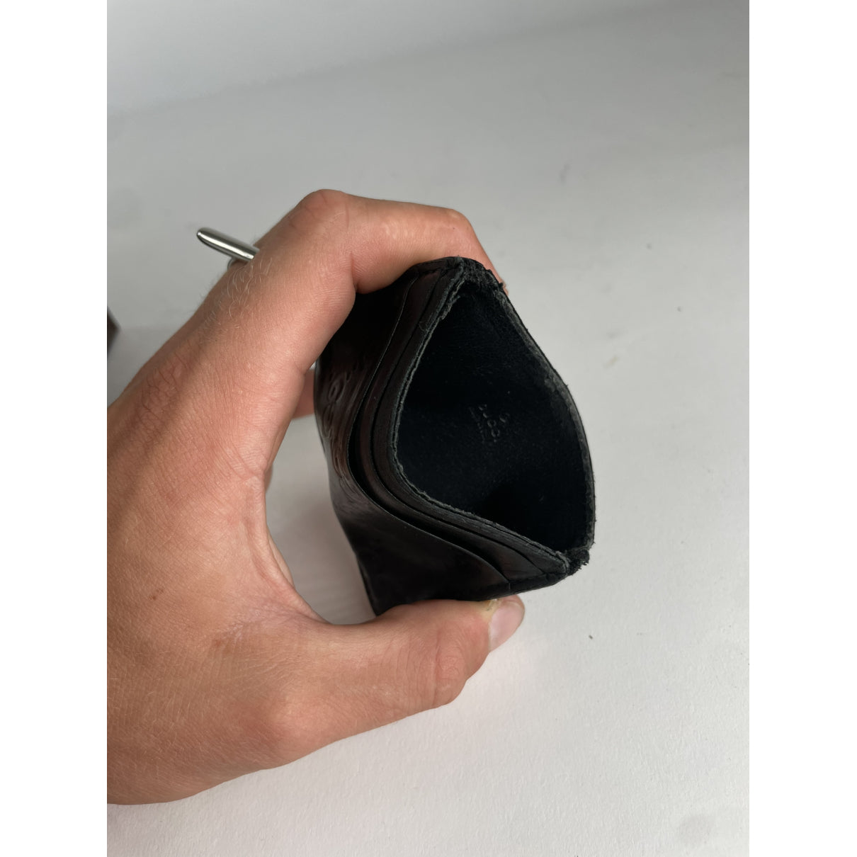 Gucci Jackie 1961 Black Leather Purse image 4