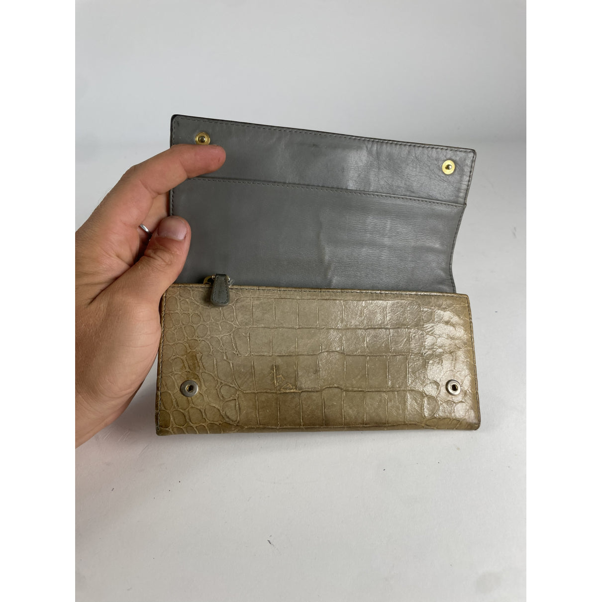 Miu Miu Brown Leather Wallet image 3