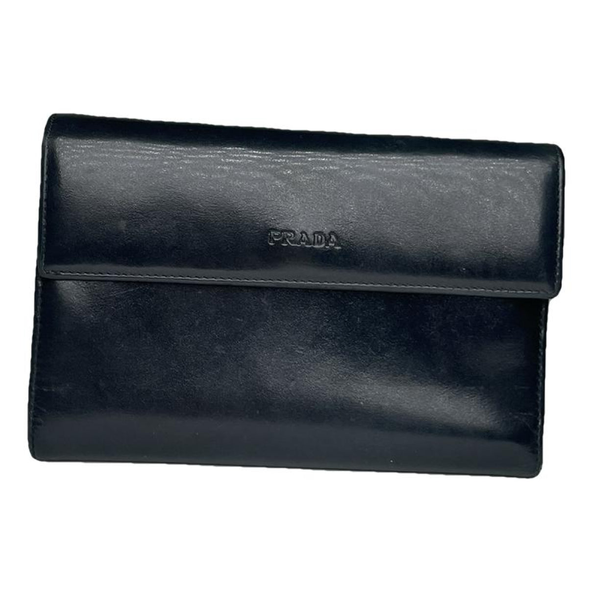 Prada Black Patent Leather Wallet image 1