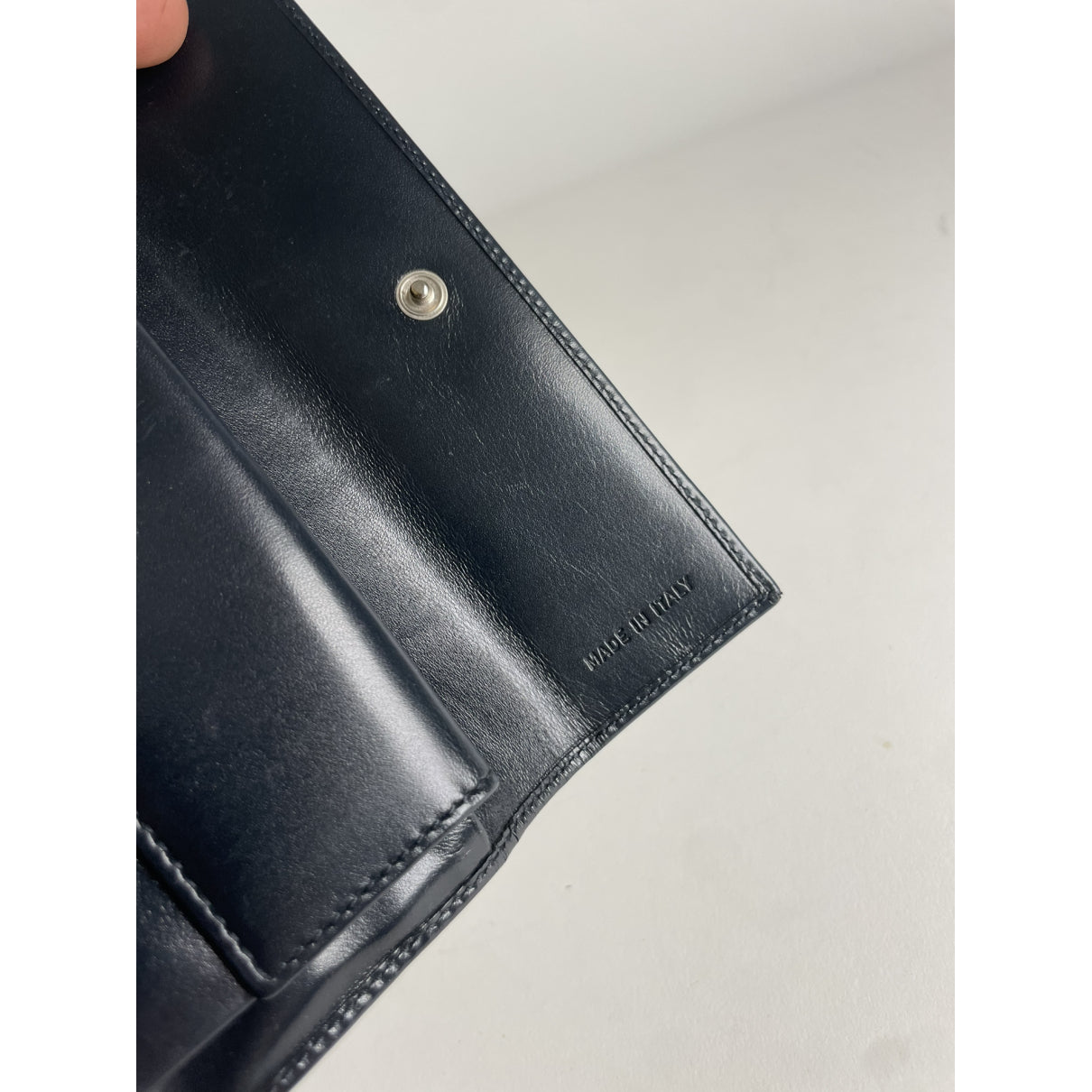 Prada Black Patent Leather Wallet image 4