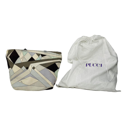 Emilio Pucci Brown Cotton Handbag image 1