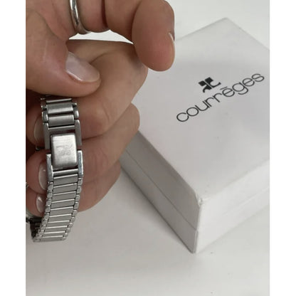 Courrèges Silver Steel Watche image 3