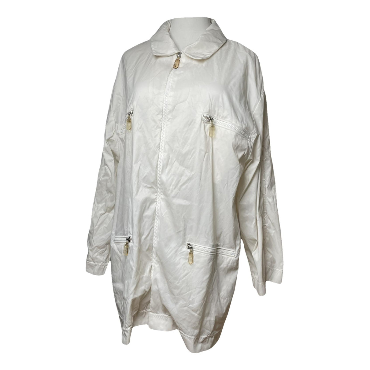 Givenchy White Polyester Jacket image 1