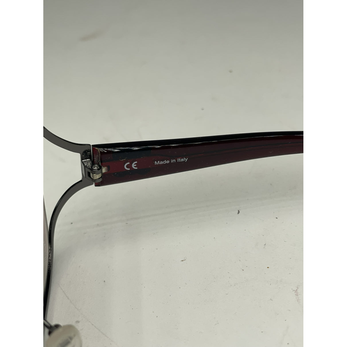 Celine Purple Plastic Sunglasses image 2