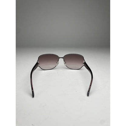 Celine Purple Plastic Sunglasses image 3