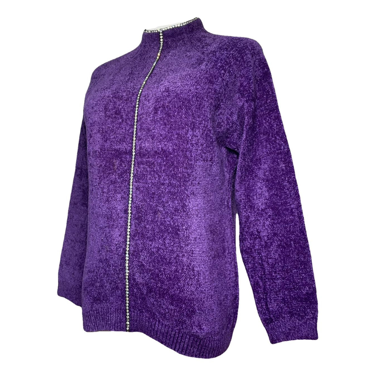 Dior J'Adior Purple Cotton Knitwear image 1