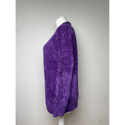 Dior J'Adior Purple Cotton Knitwear image 3