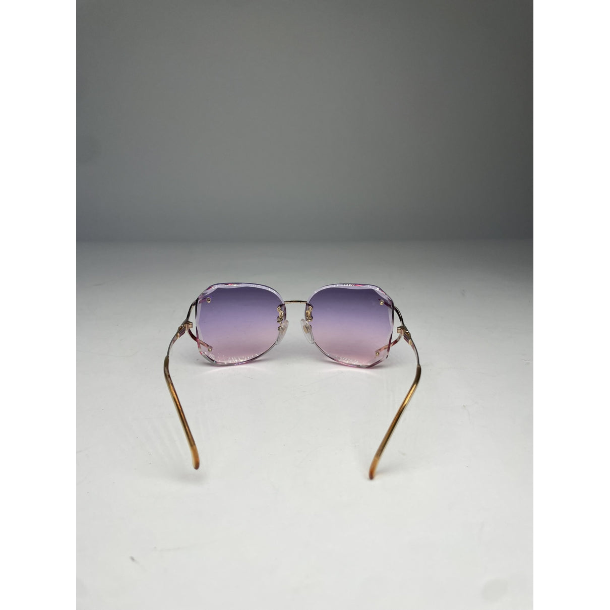 Yves Saint Laurent Purple Metal Sunglasses image 2