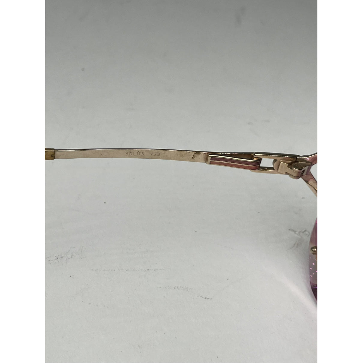 Yves Saint Laurent Purple Metal Sunglasses image 4