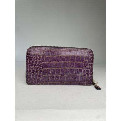 Miu Miu Purple Leather Wallet image 2