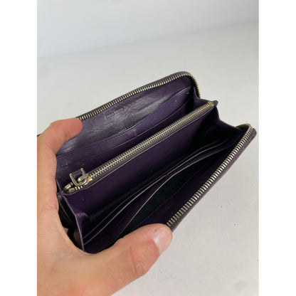 Miu Miu Purple Leather Wallet image 3