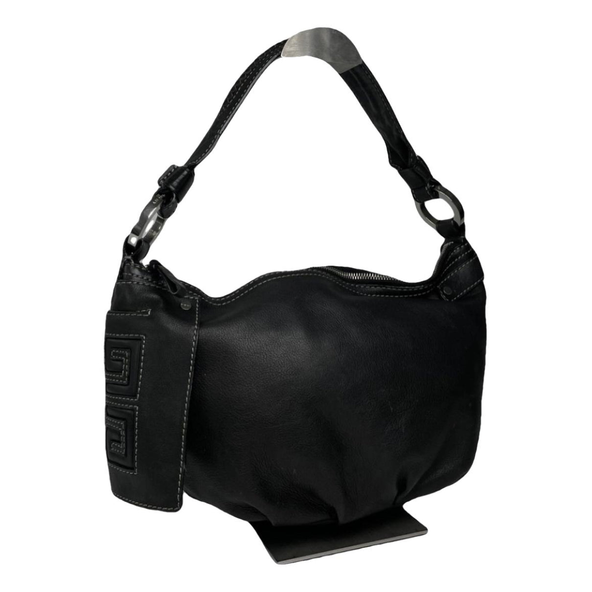 Givenchy Moon Cut Out Black Leather Handbag image 1