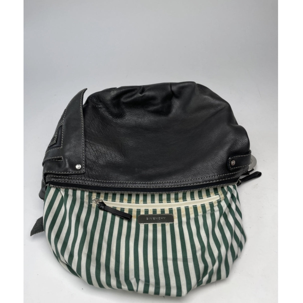 Givenchy Moon Cut Out Black Leather Handbag image 2