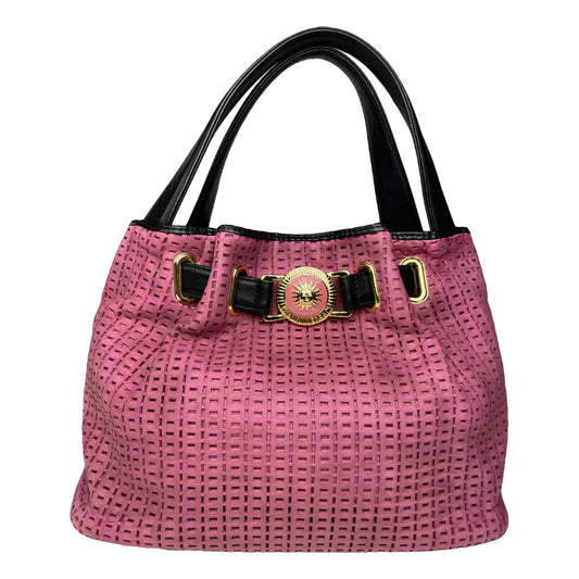 Gianni Versace Pink Leather Handbag image 1