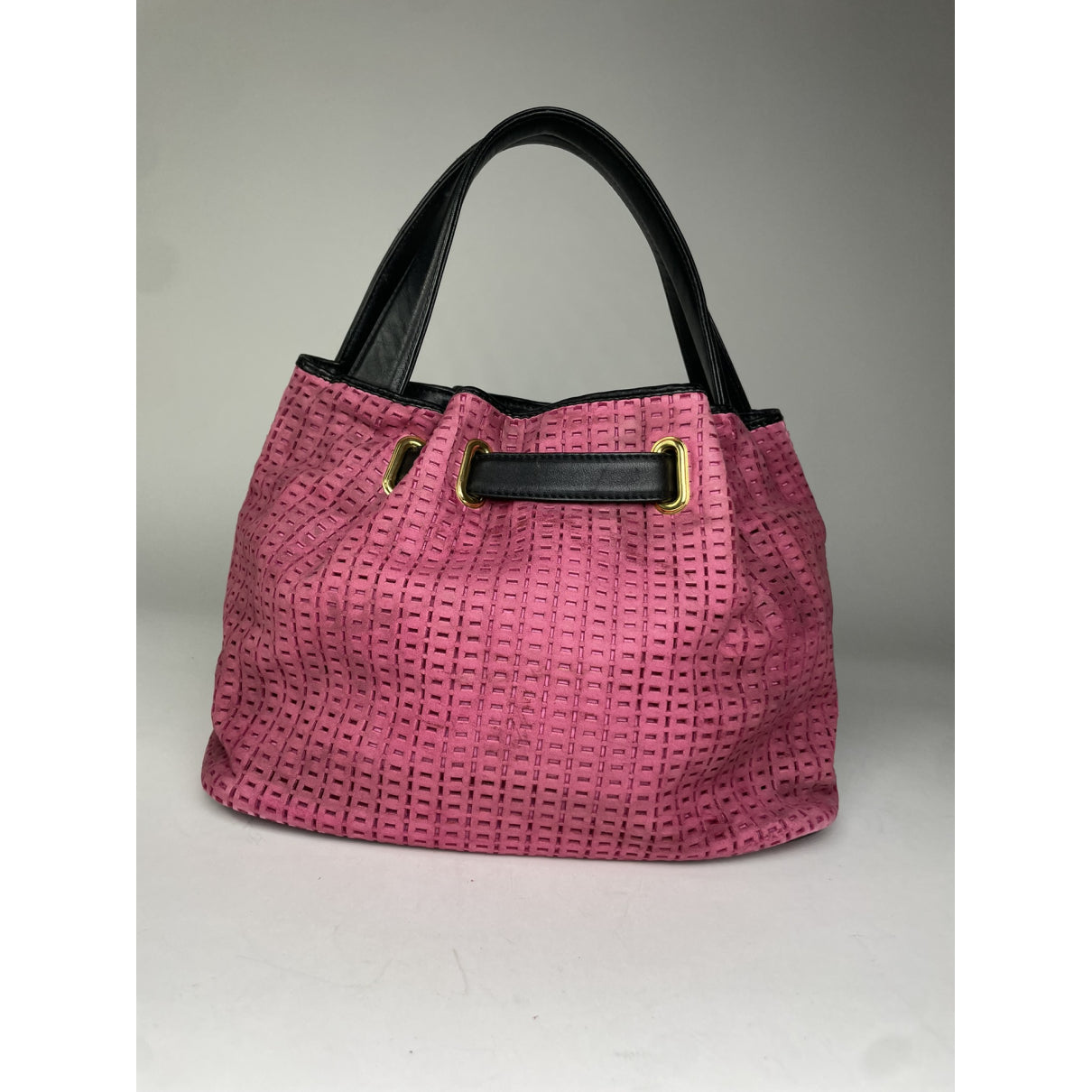 Gianni Versace Pink Leather Handbag image 5