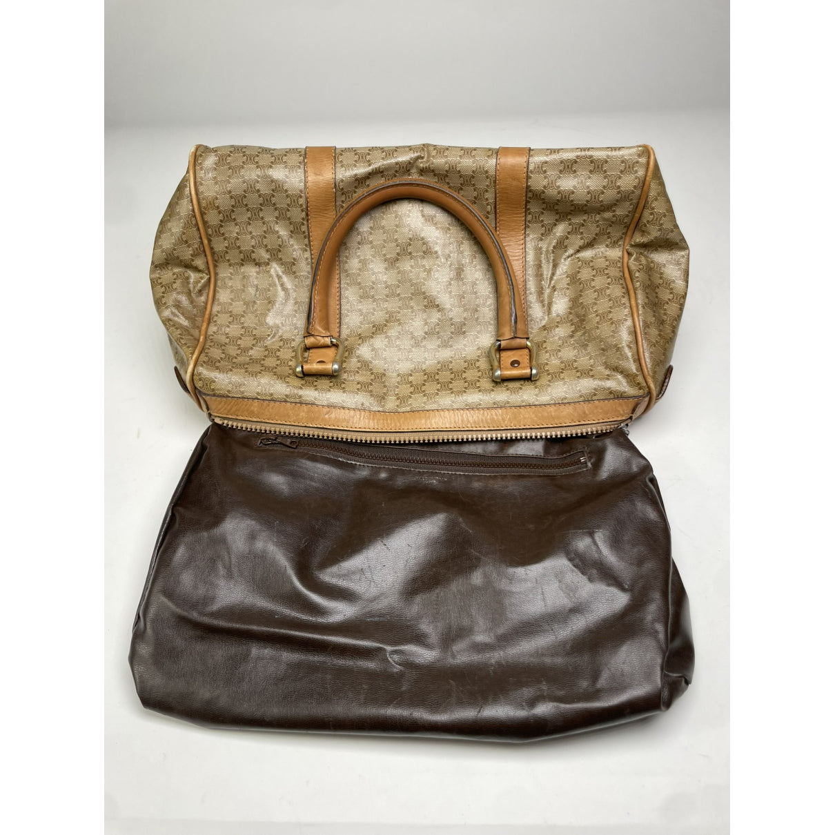 Celine Brown Leather Handbag image 2