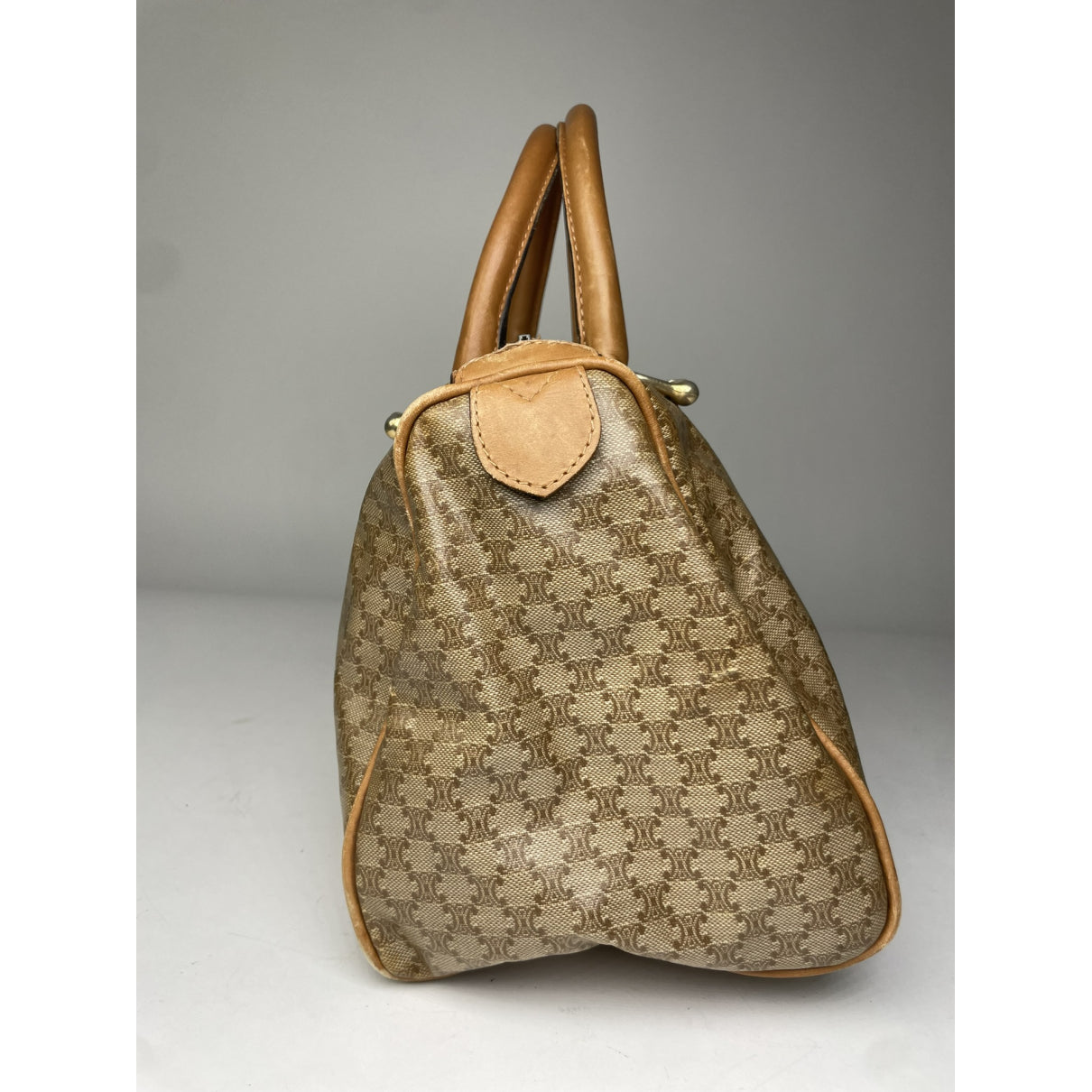 Celine Brown Leather Handbag image 5