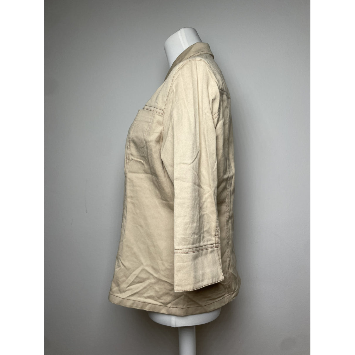 Kansai Yamamoto Beige Cotton Trench Coat image 2