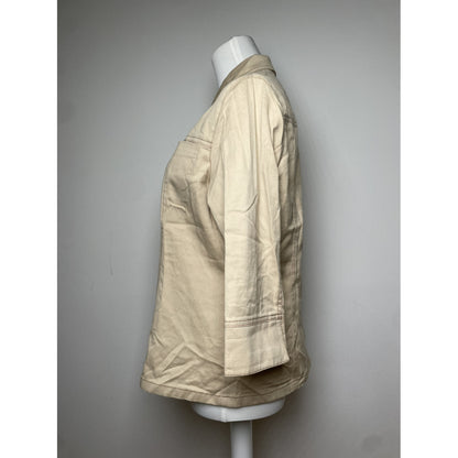 Kansai Yamamoto Beige Cotton Trench Coat image 2