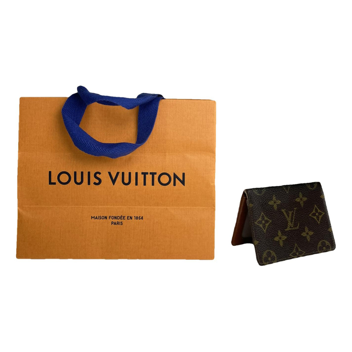 Louis Vuitton Brown Leather Purse image 1