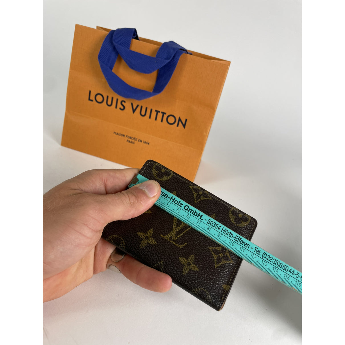 Louis Vuitton Brown Leather Purse image 5