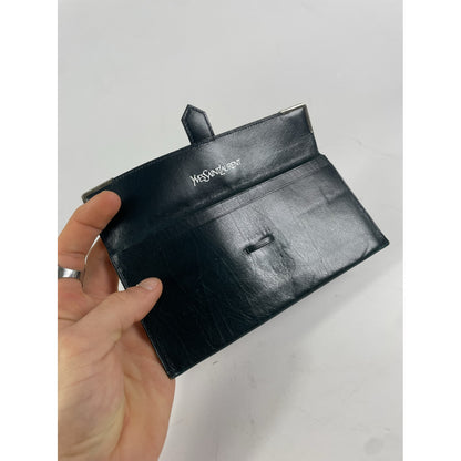 Yves Saint Laurent Turquoise Leather Purse image 3