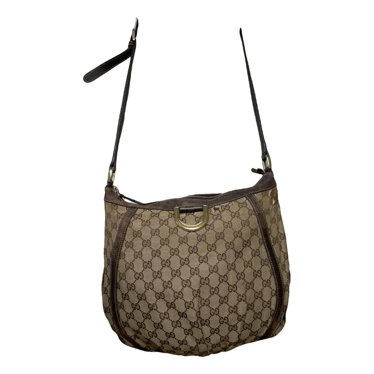 Gucci Amalfi Beige Cotton Handbag image 1