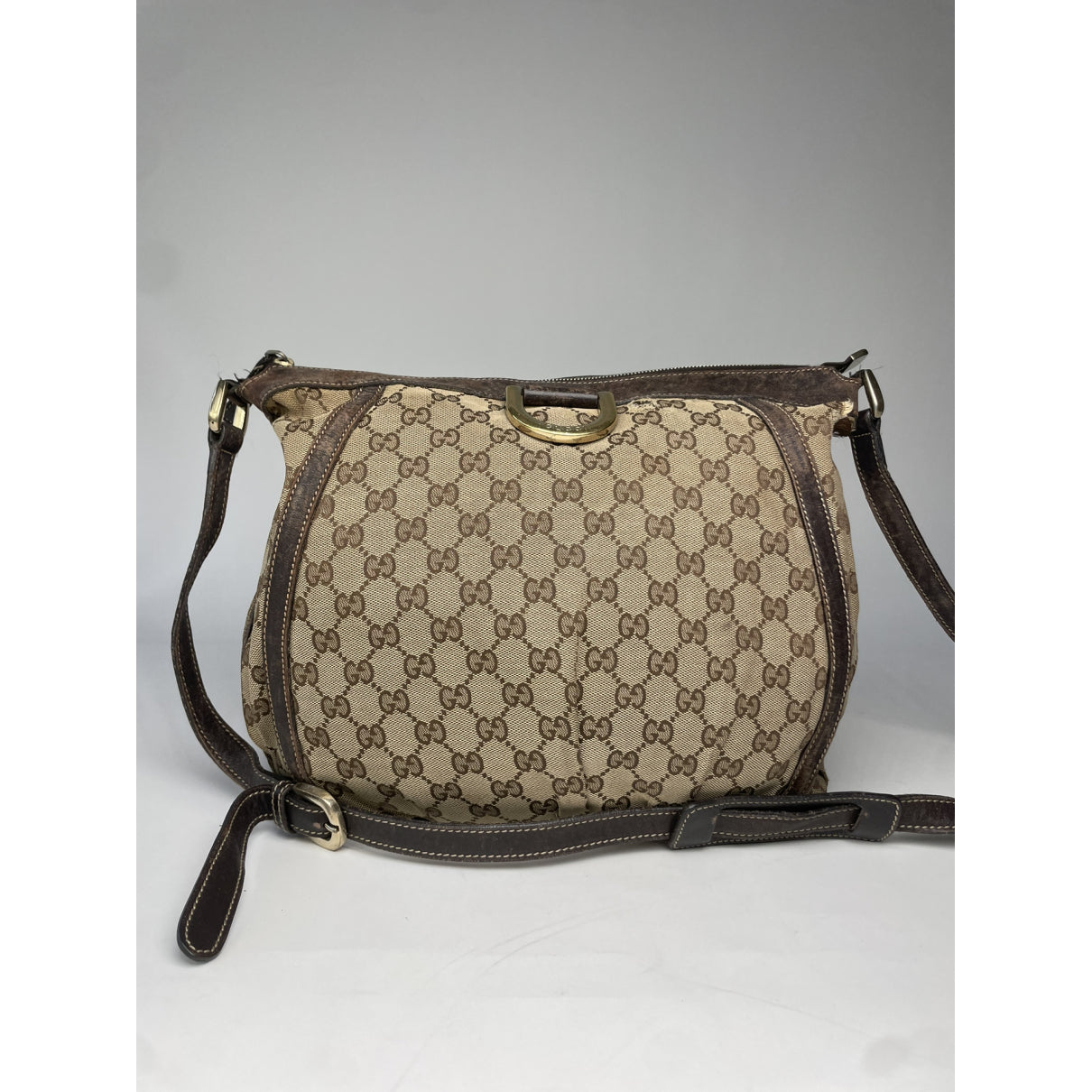 Gucci Amalfi Beige Cotton Handbag image 4