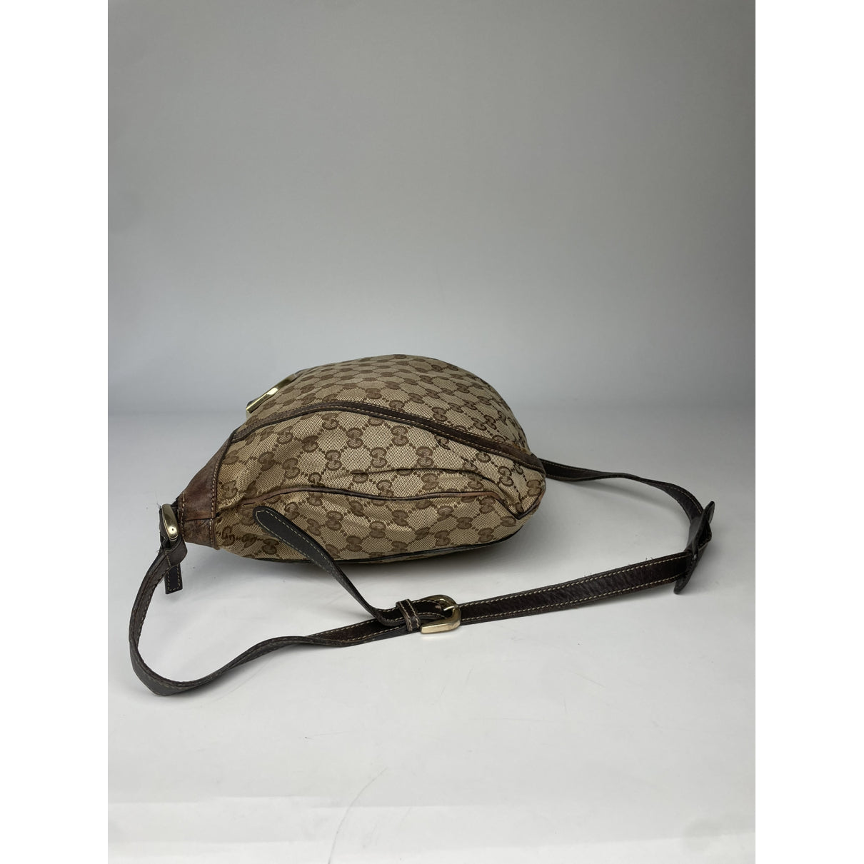 Gucci Amalfi Beige Cotton Handbag image 5