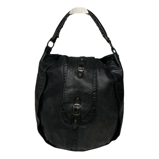 Balenciaga City Black Leather Handbag image 1