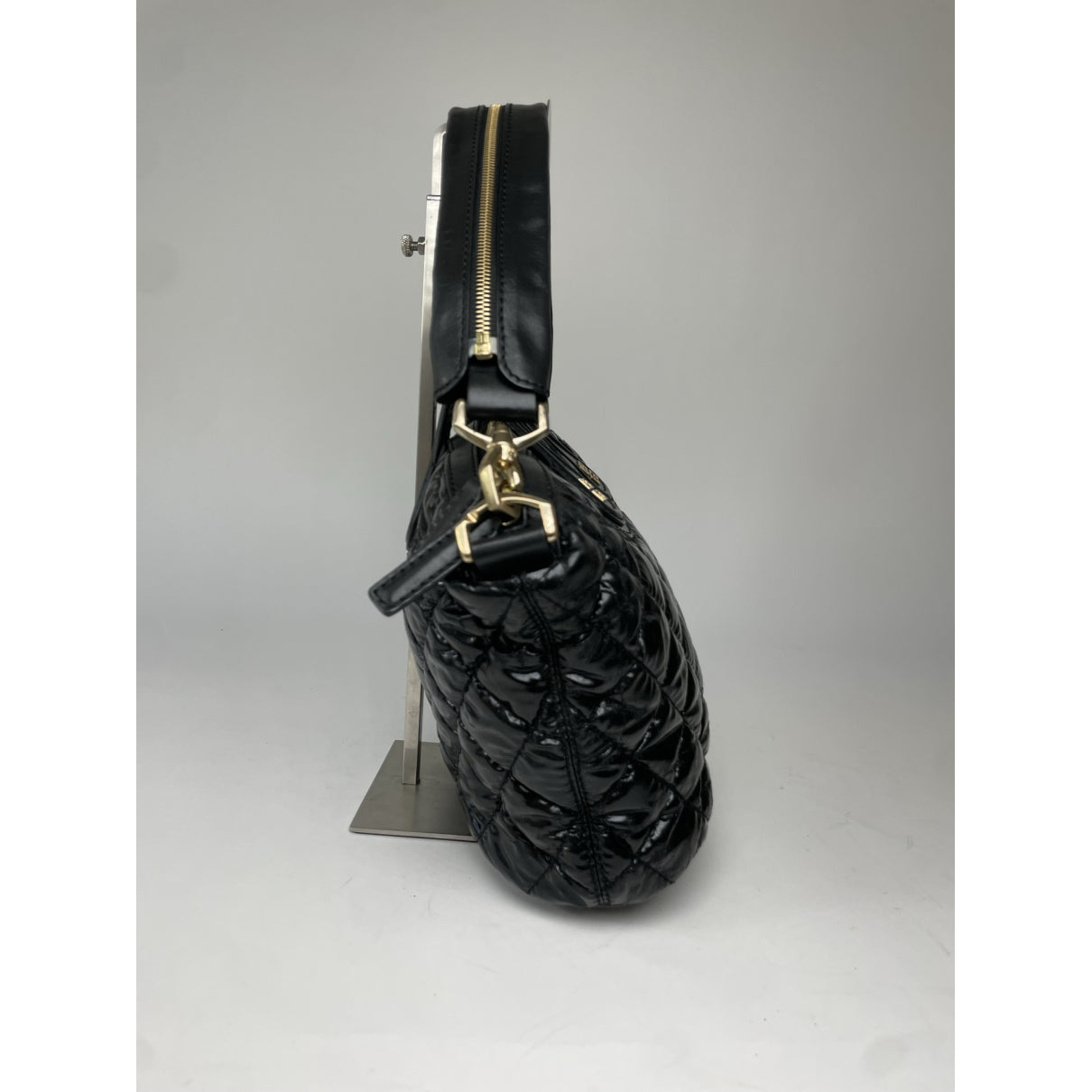 Givenchy Nightingale Black Patent Leather Handbag image 3