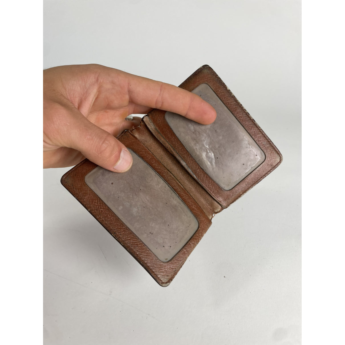 Louis Vuitton Brown Leather Purse image 4