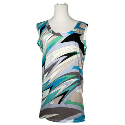 Emilio Pucci Blue Cotton Top image 1