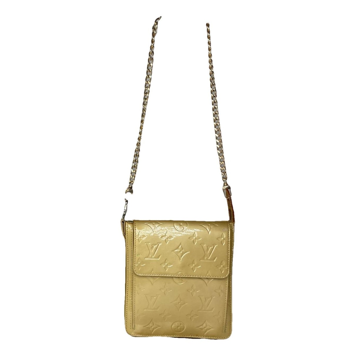 Louis Vuitton Ambre  Yellow Patent Leather Handbag image 1