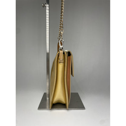 Louis Vuitton Ambre  Yellow Patent Leather Handbag image 4