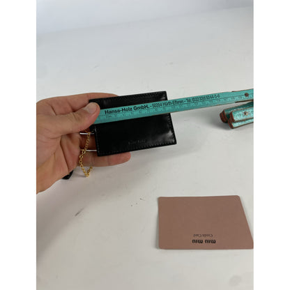 Miu Miu Black Leather Purse image 4