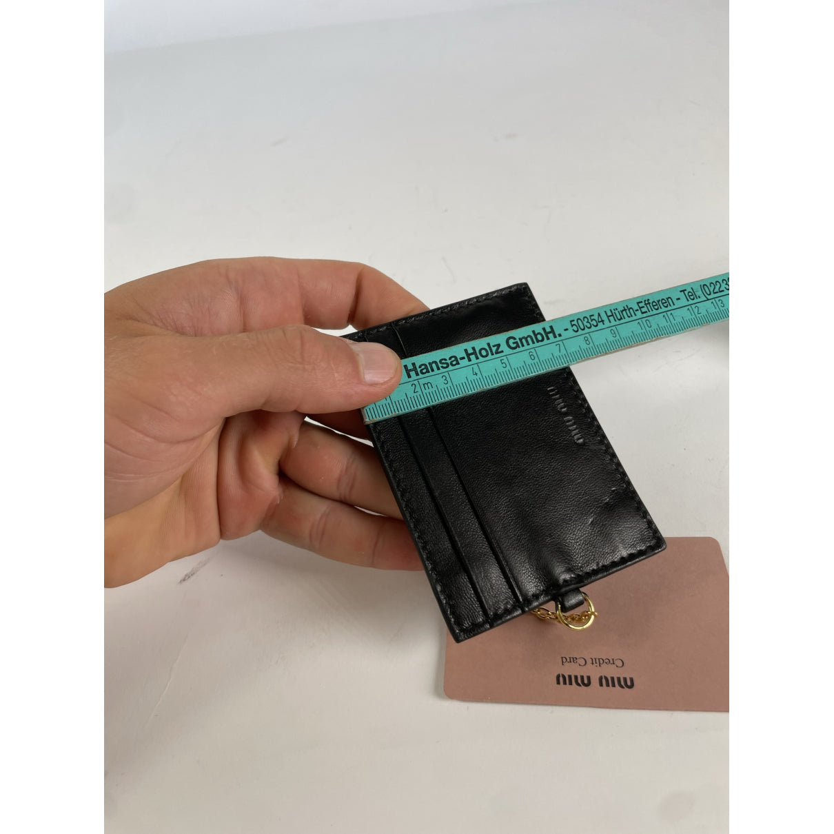 Miu Miu Black Leather Purse image 5