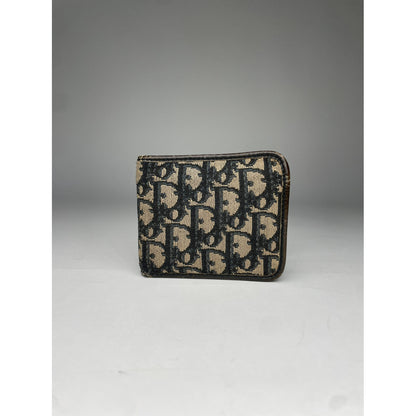 Dior 30 Montaigne Black Cotton Wallet image 2