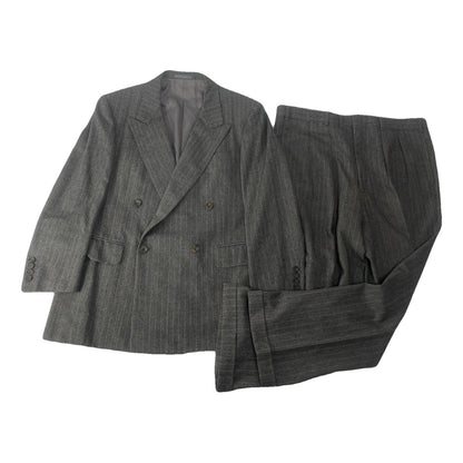 Burberry Grey Wool Suit image 1