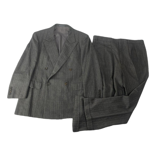 Burberry Grey Wool Suit image 1