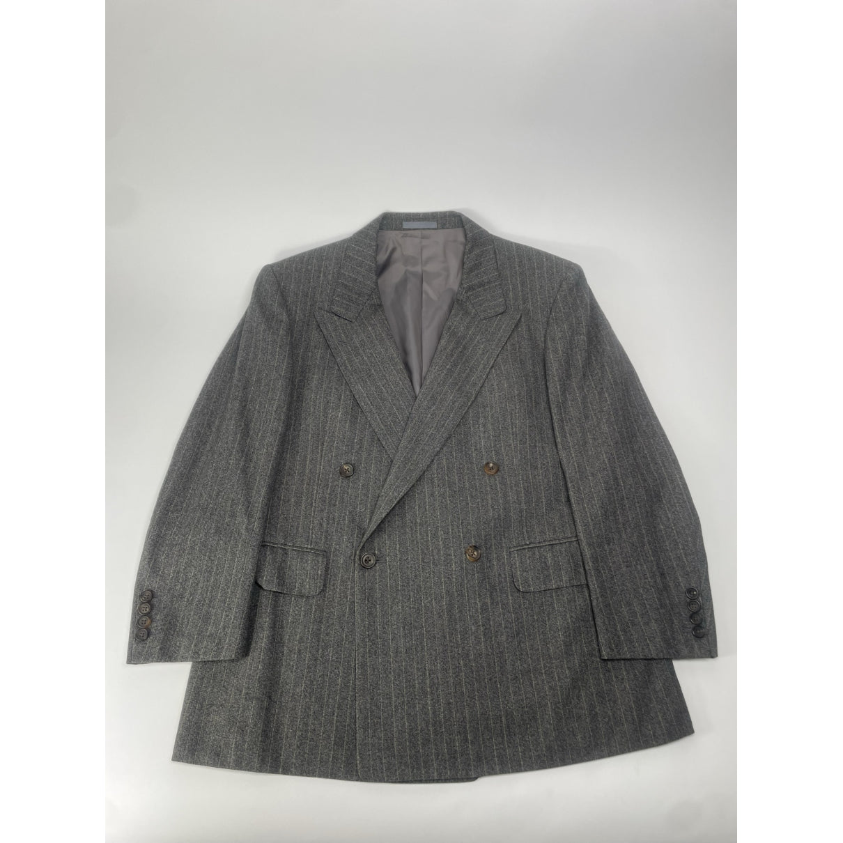 Burberry Grey Wool Suit image 2