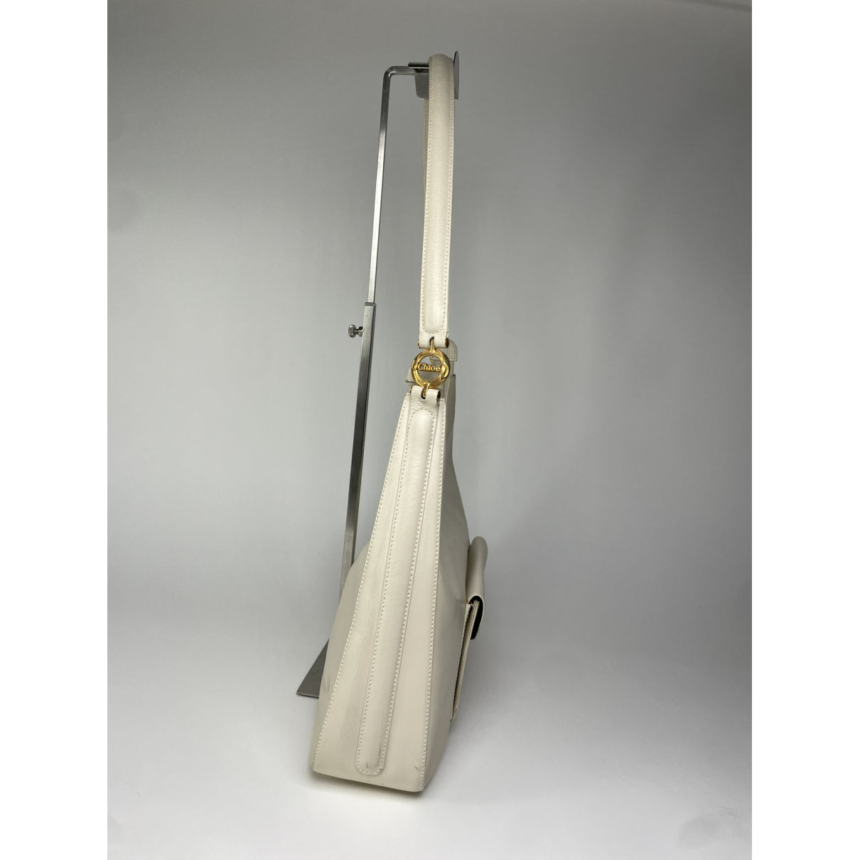 Chloé White Leather Handbag image 3