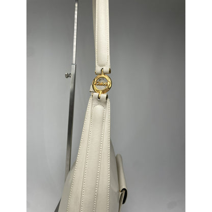 Chloé White Leather Handbag image 5
