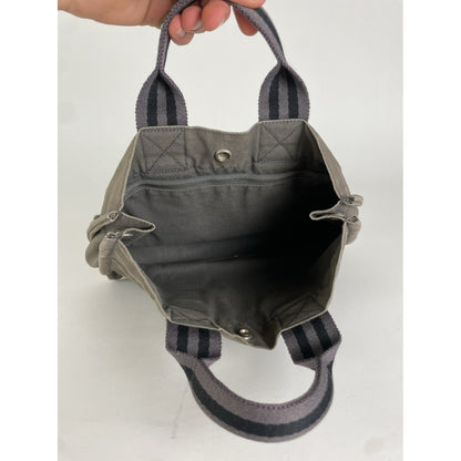 Hermès Grey Cotton Handbag image 2