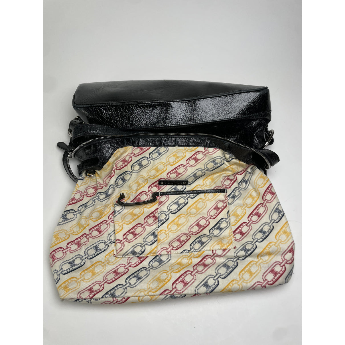 Celine Black Leather Handbag image 2